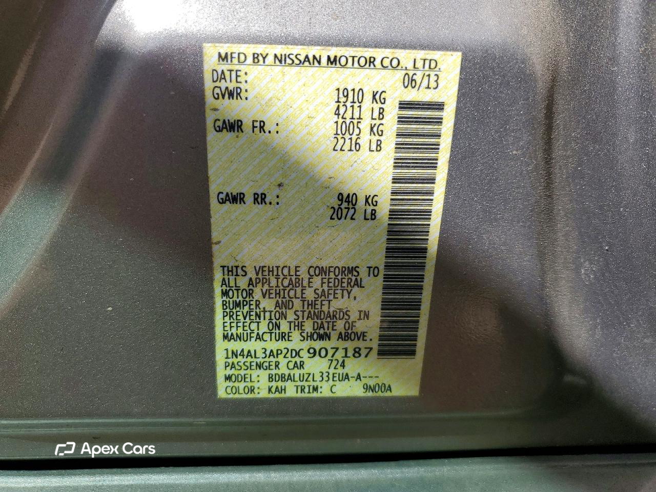 Nissan Altima 2013