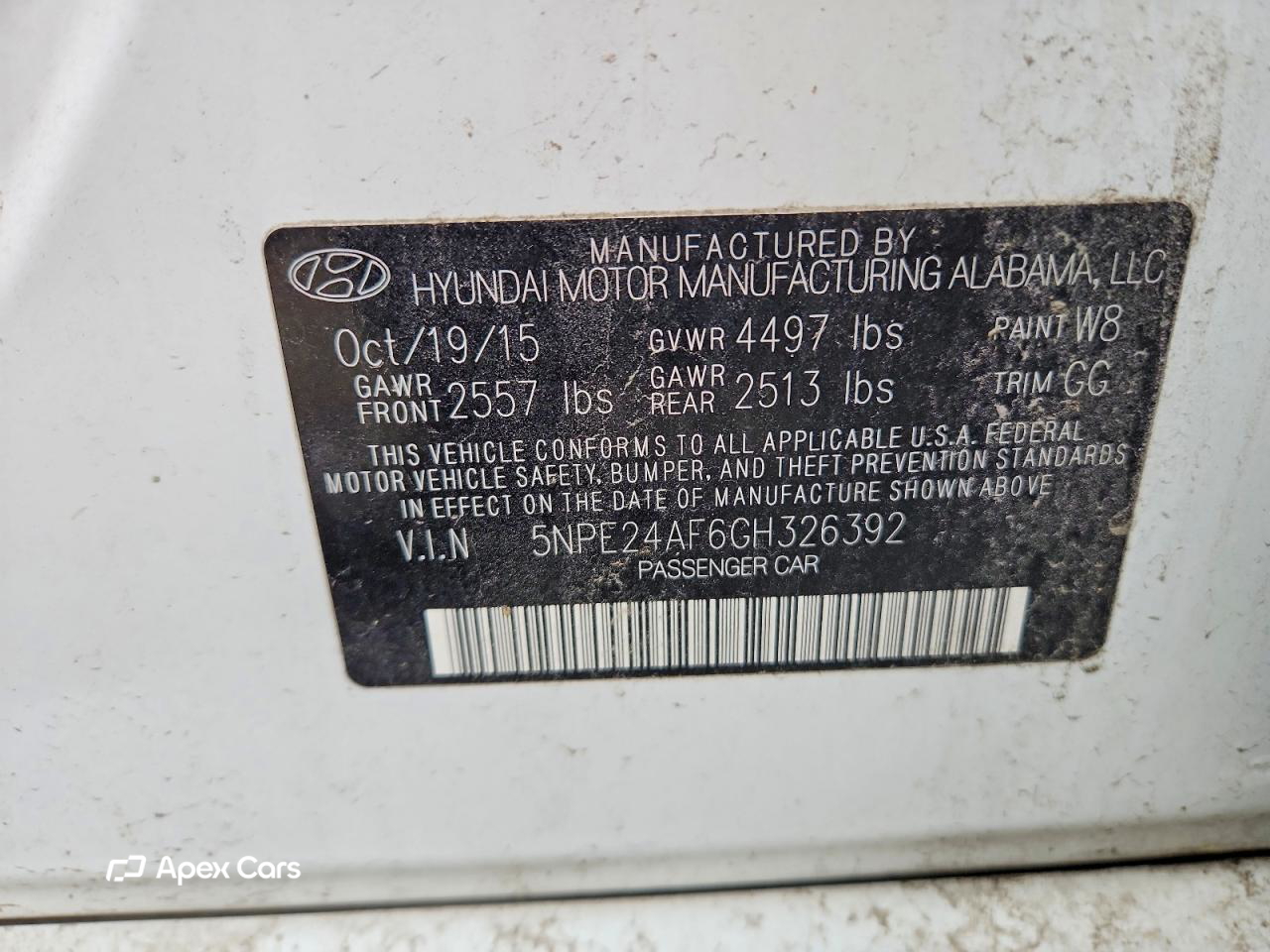 Hyundai Sonata 2016