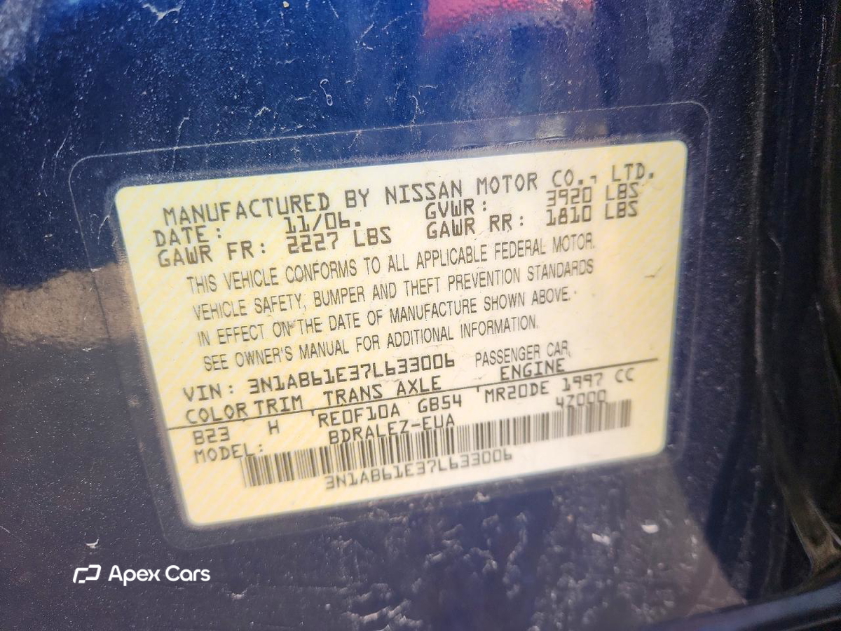 Nissan Sentra 2007