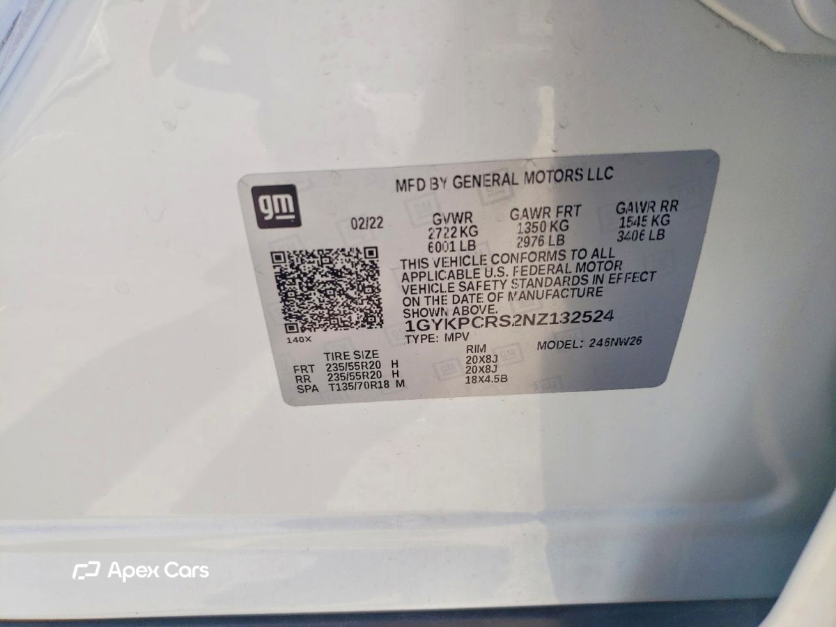Cadillac XT6 2022
