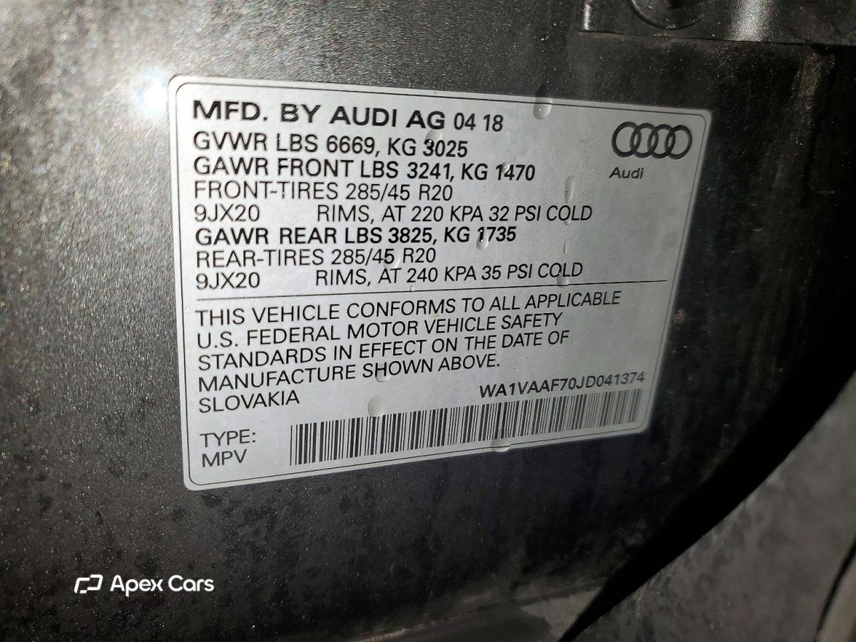 Audi Q7 2018