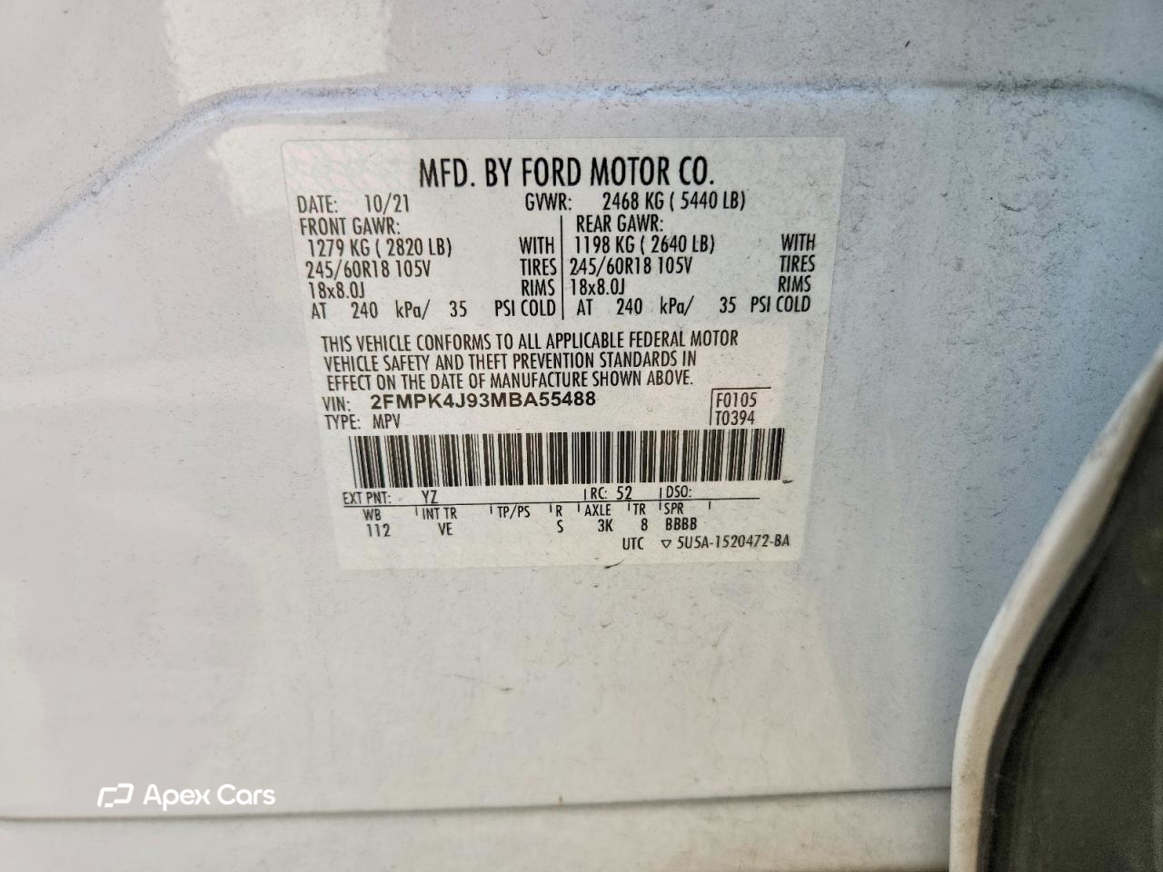 Ford Edge 2021