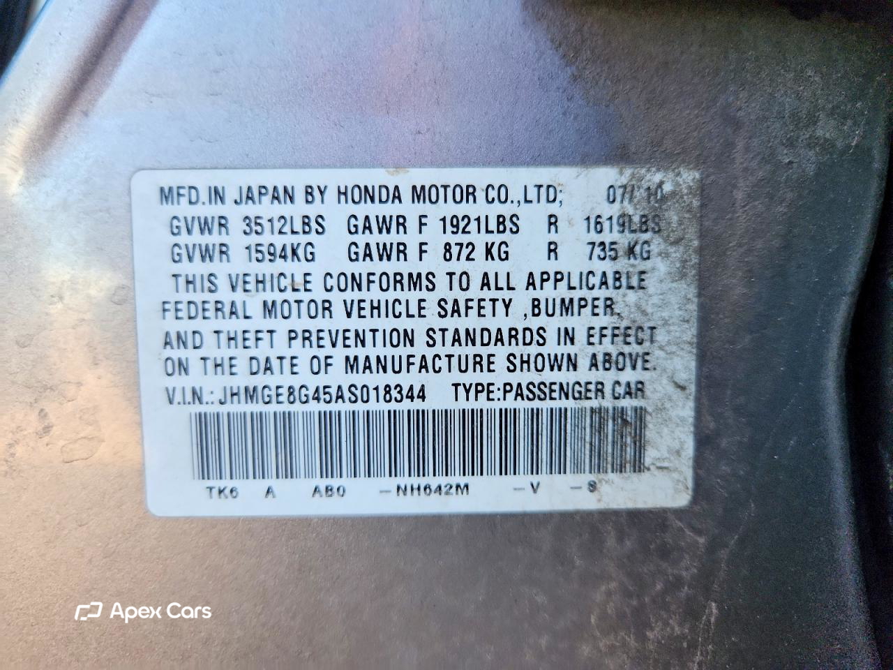 Honda Fit 2010