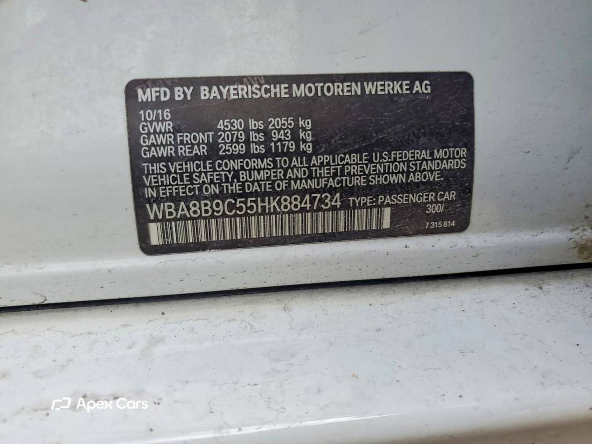 BMW Series 3 2017