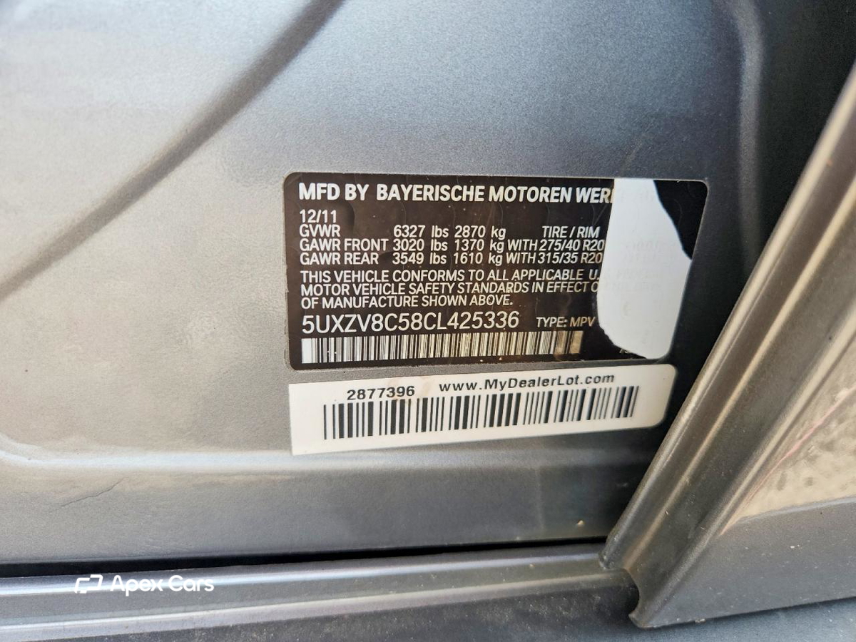 BMW X5 2012