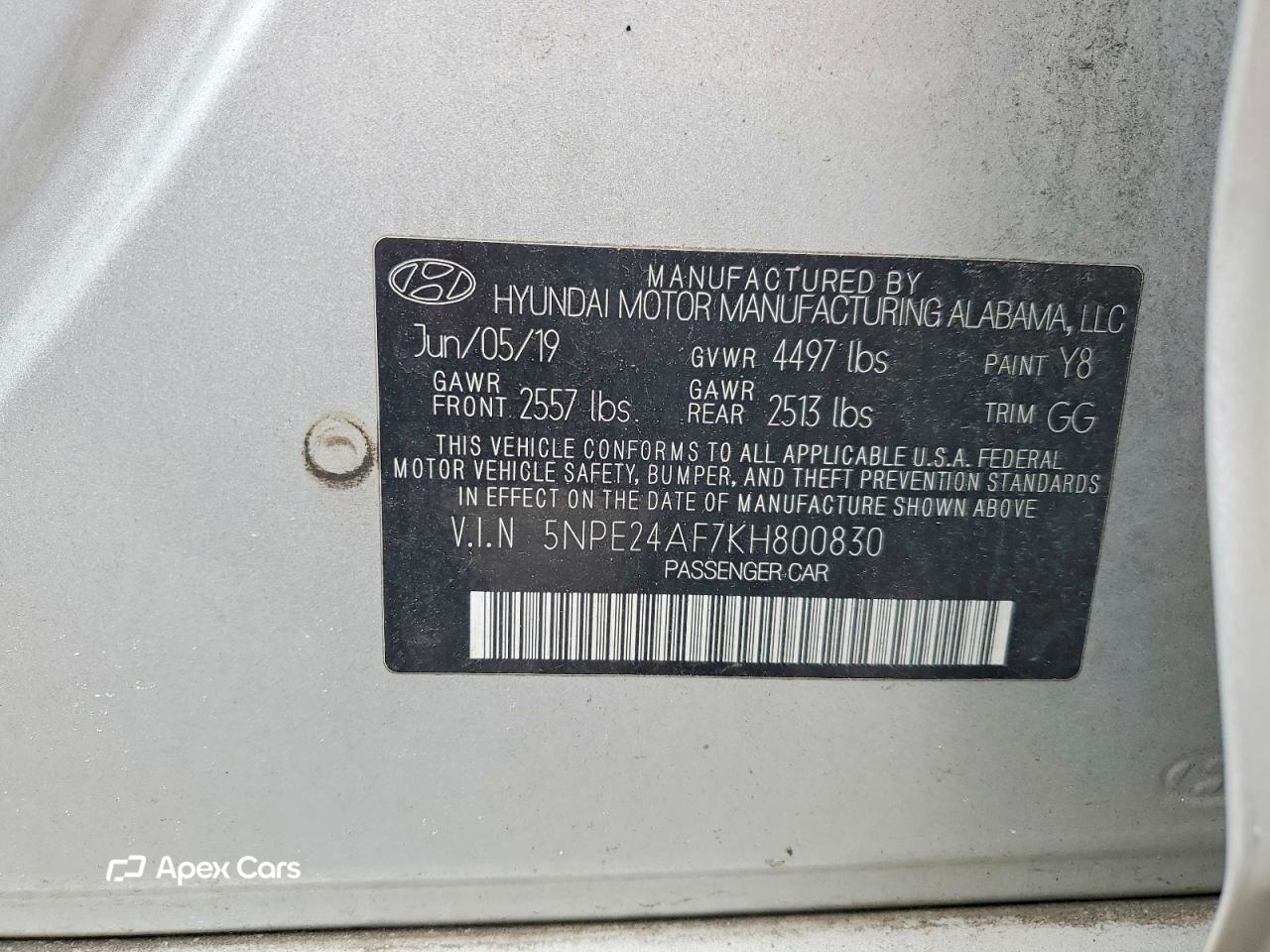 Hyundai Sonata 2019