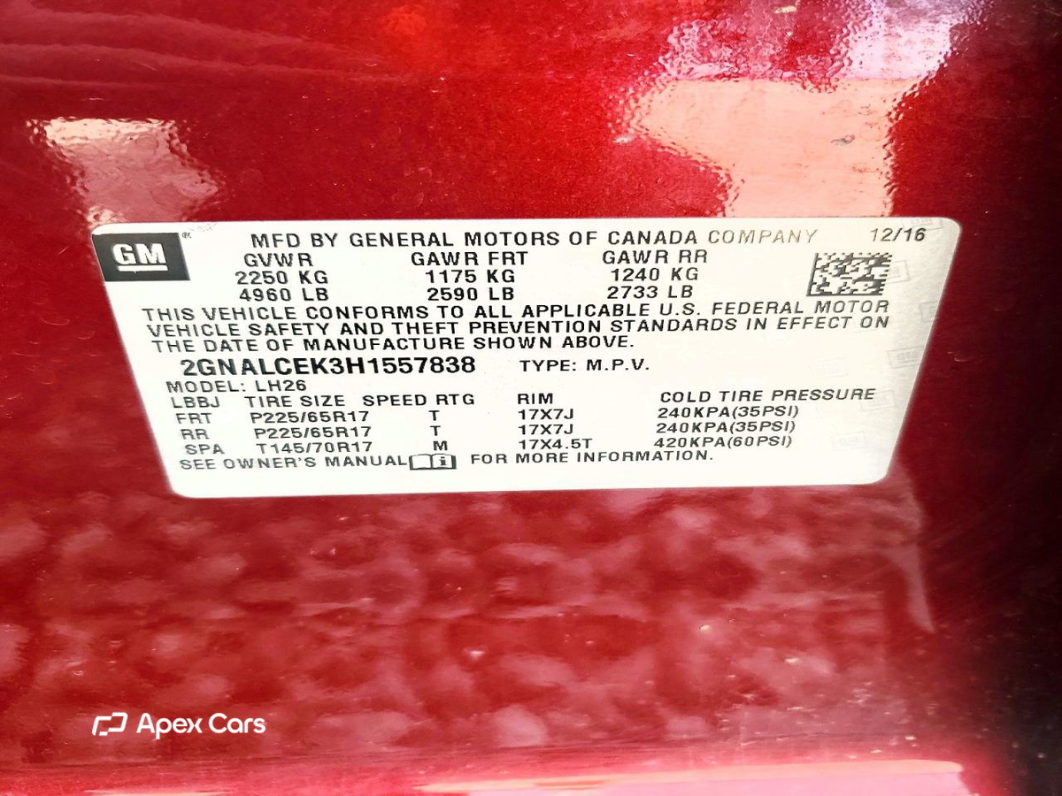 Chevrolet Equinox 2017
