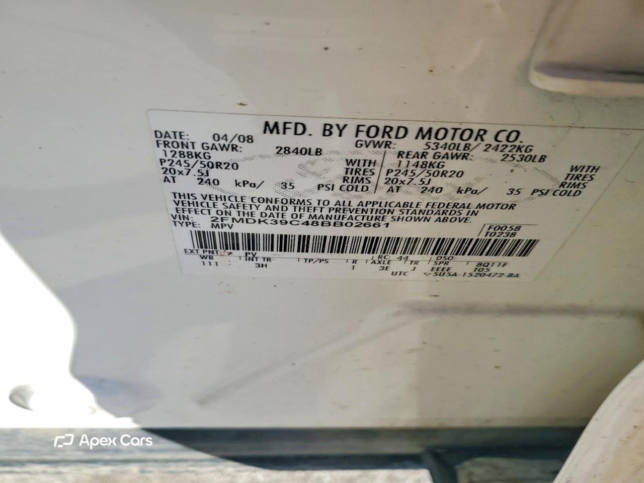 Ford Edge 2008