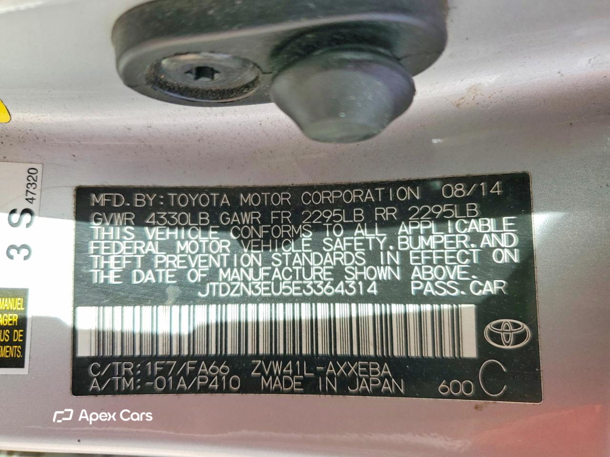 Toyota Prius 2014
