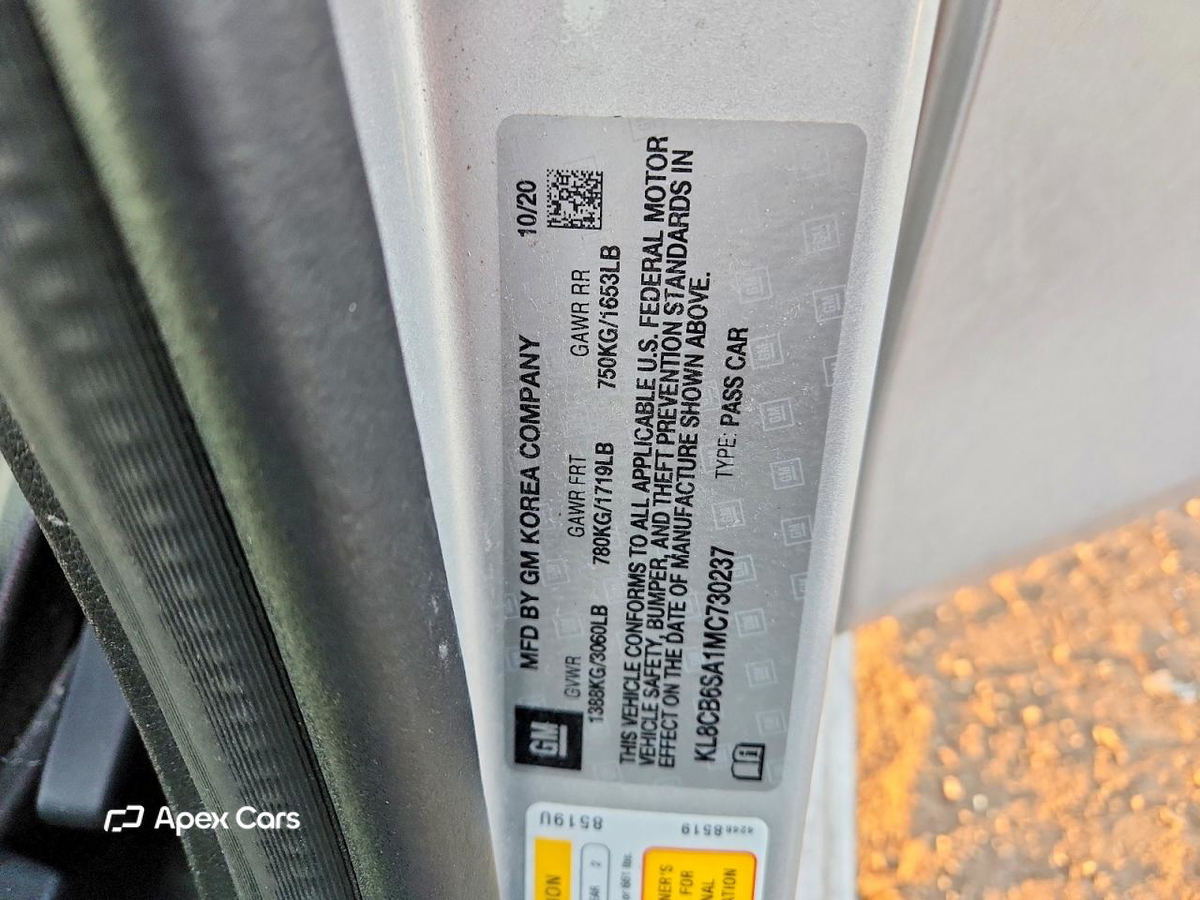 Chevrolet Spark 2021