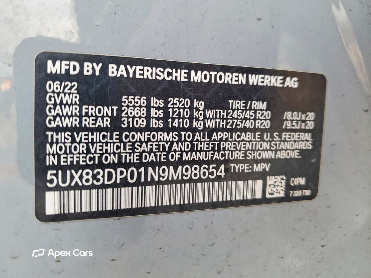 BMW X3 2022