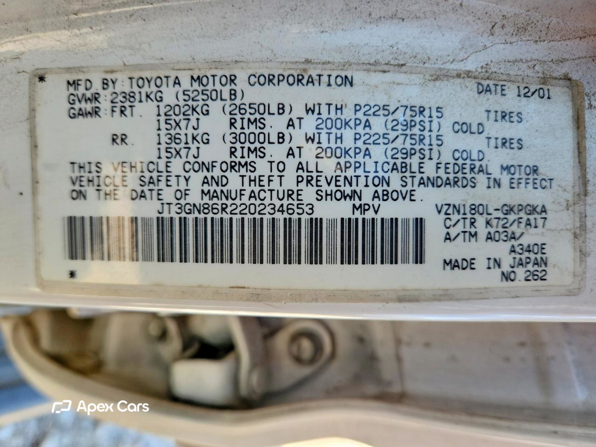 Toyota 4Runner 2002