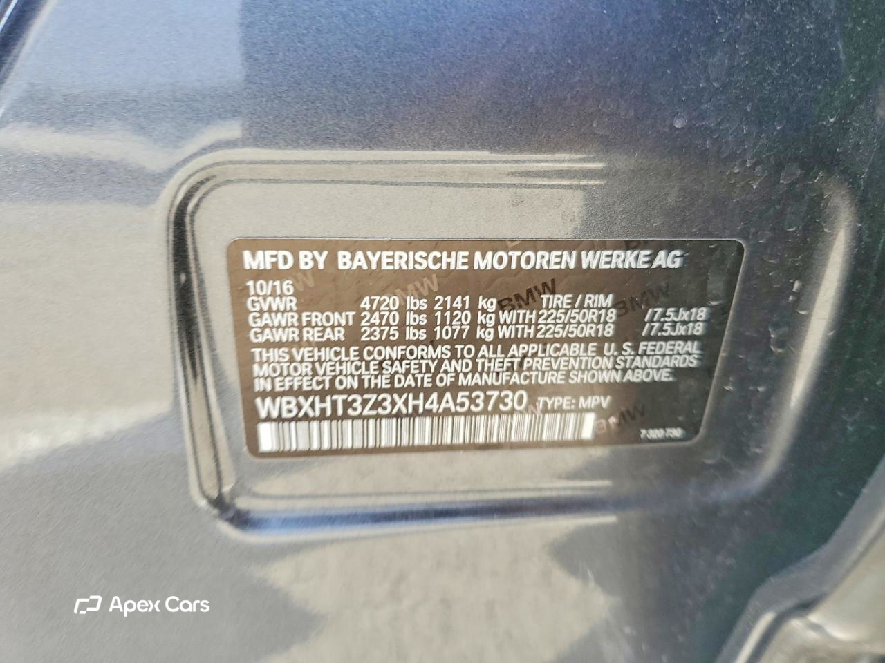 BMW X1 2017