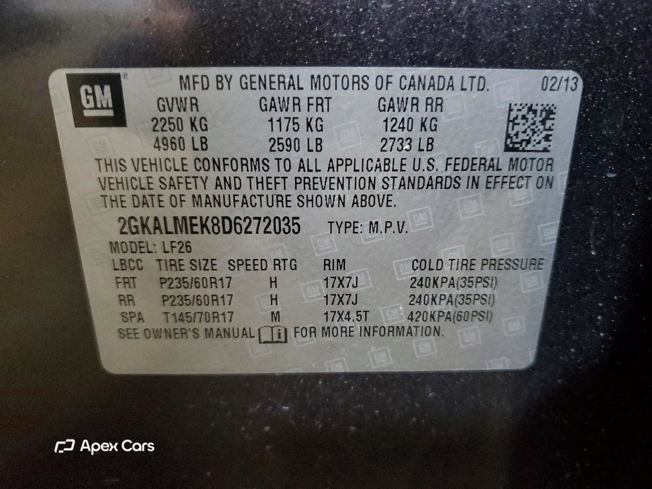GMC Terrain 2013