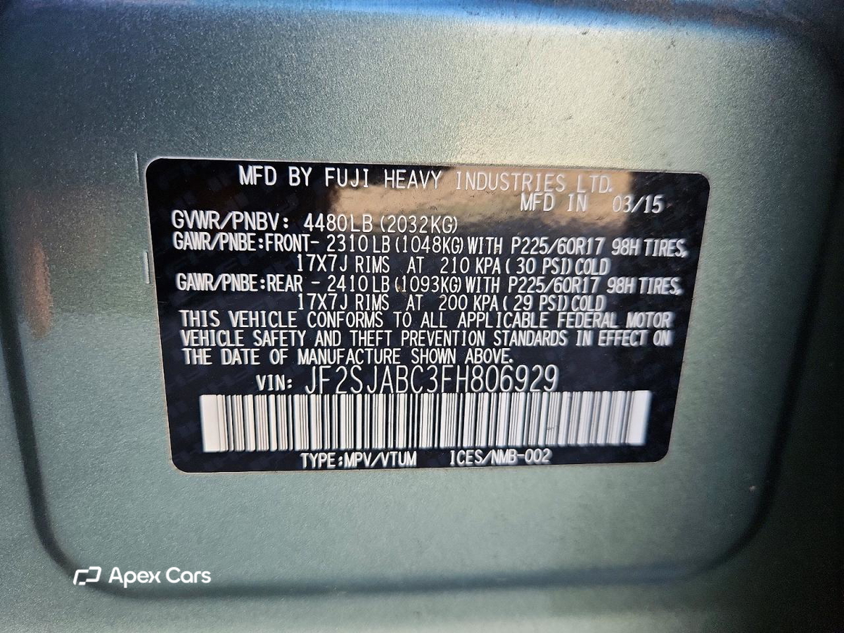 Subaru Forester 2015