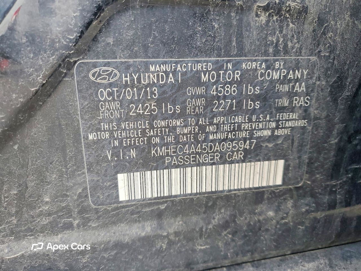Hyundai Sonata 2013
