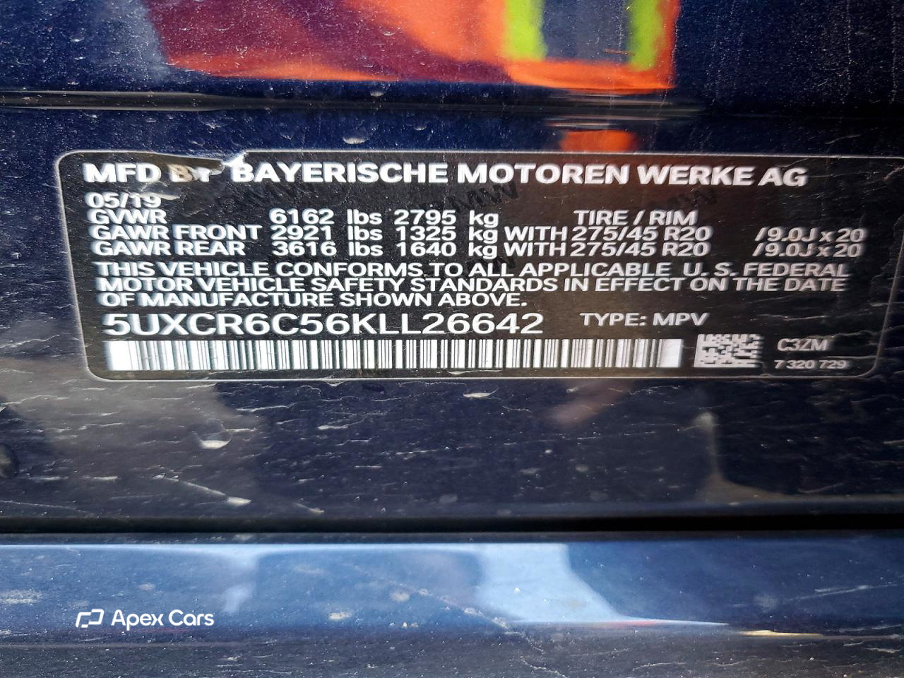 BMW X5 2019