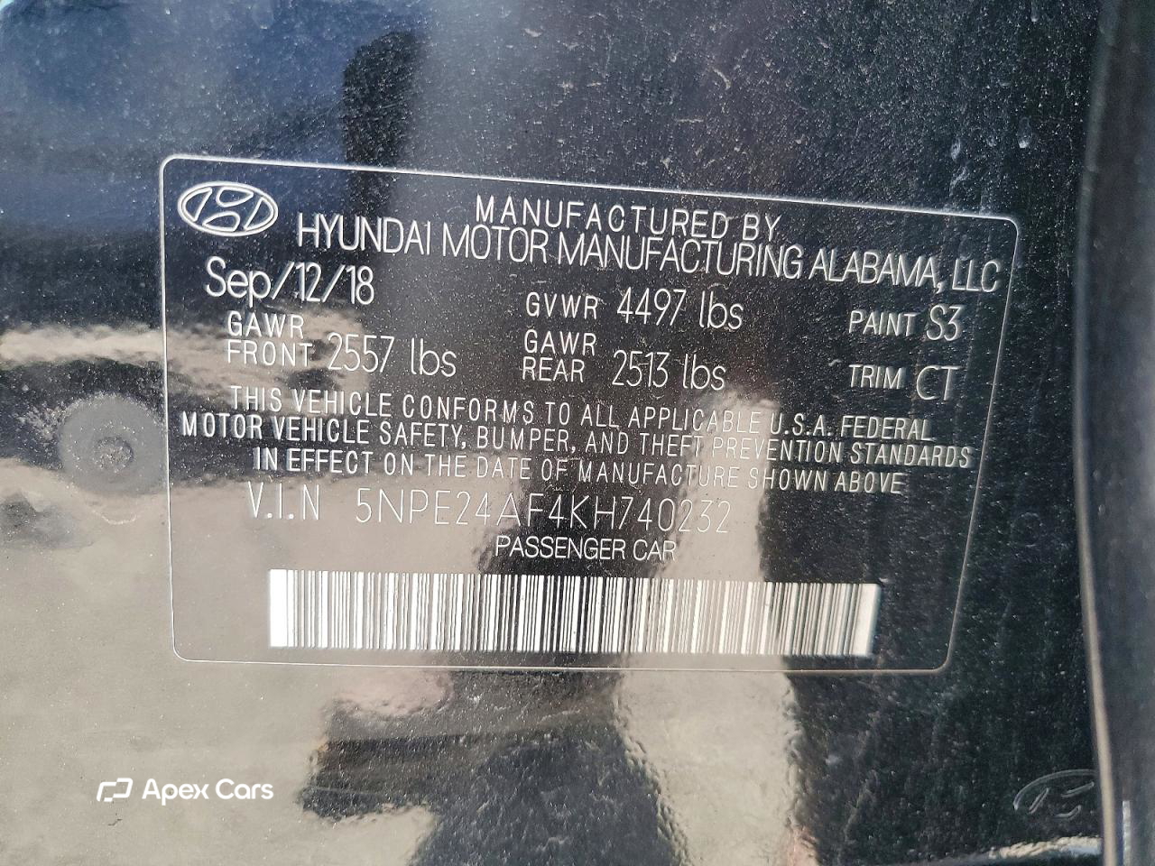Hyundai Sonata 2019