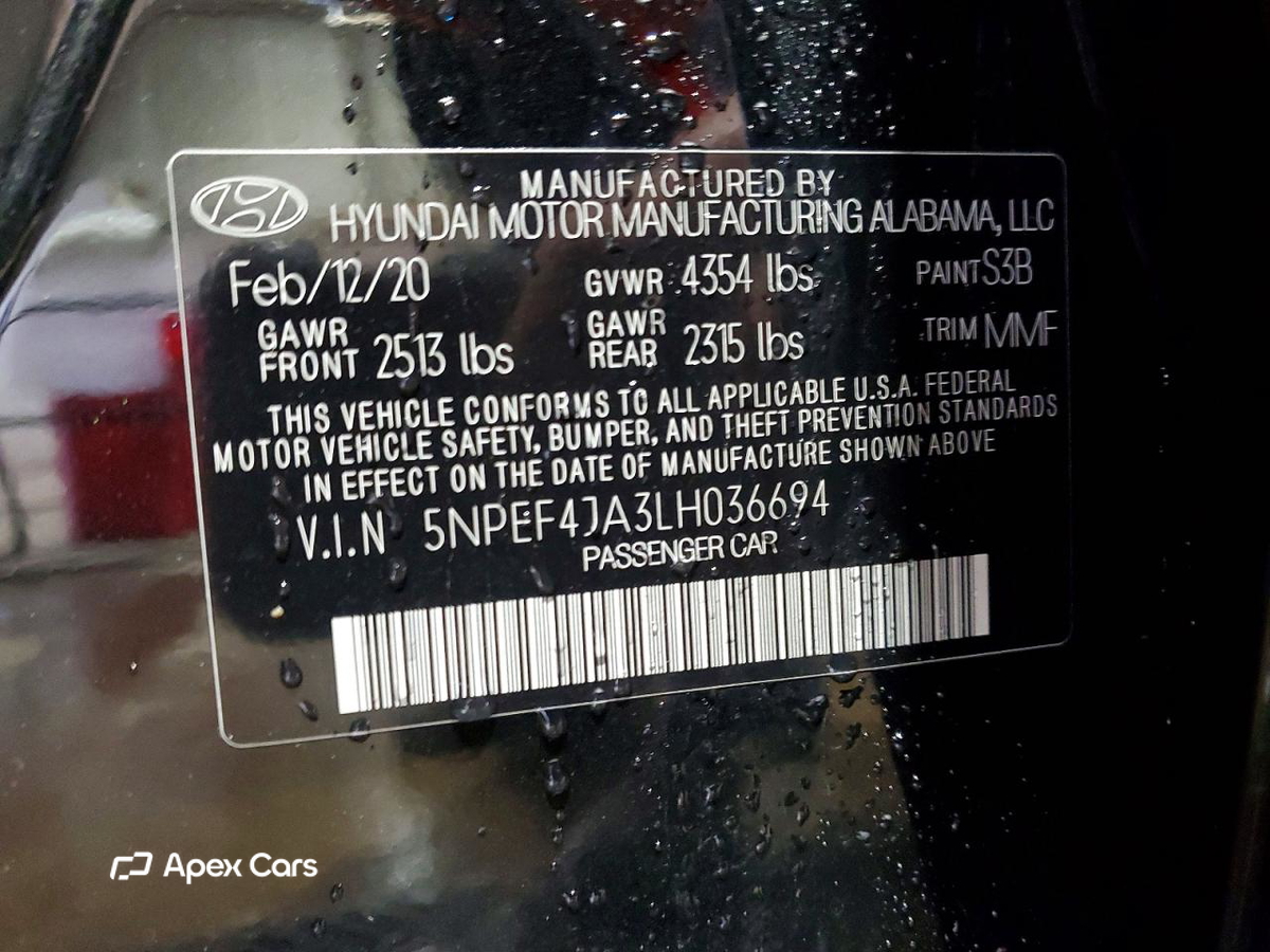 Hyundai Sonata 2020