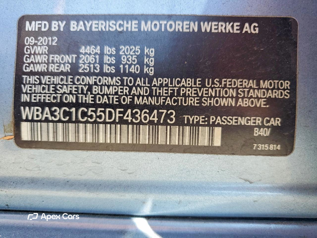 BMW Series 3 2013