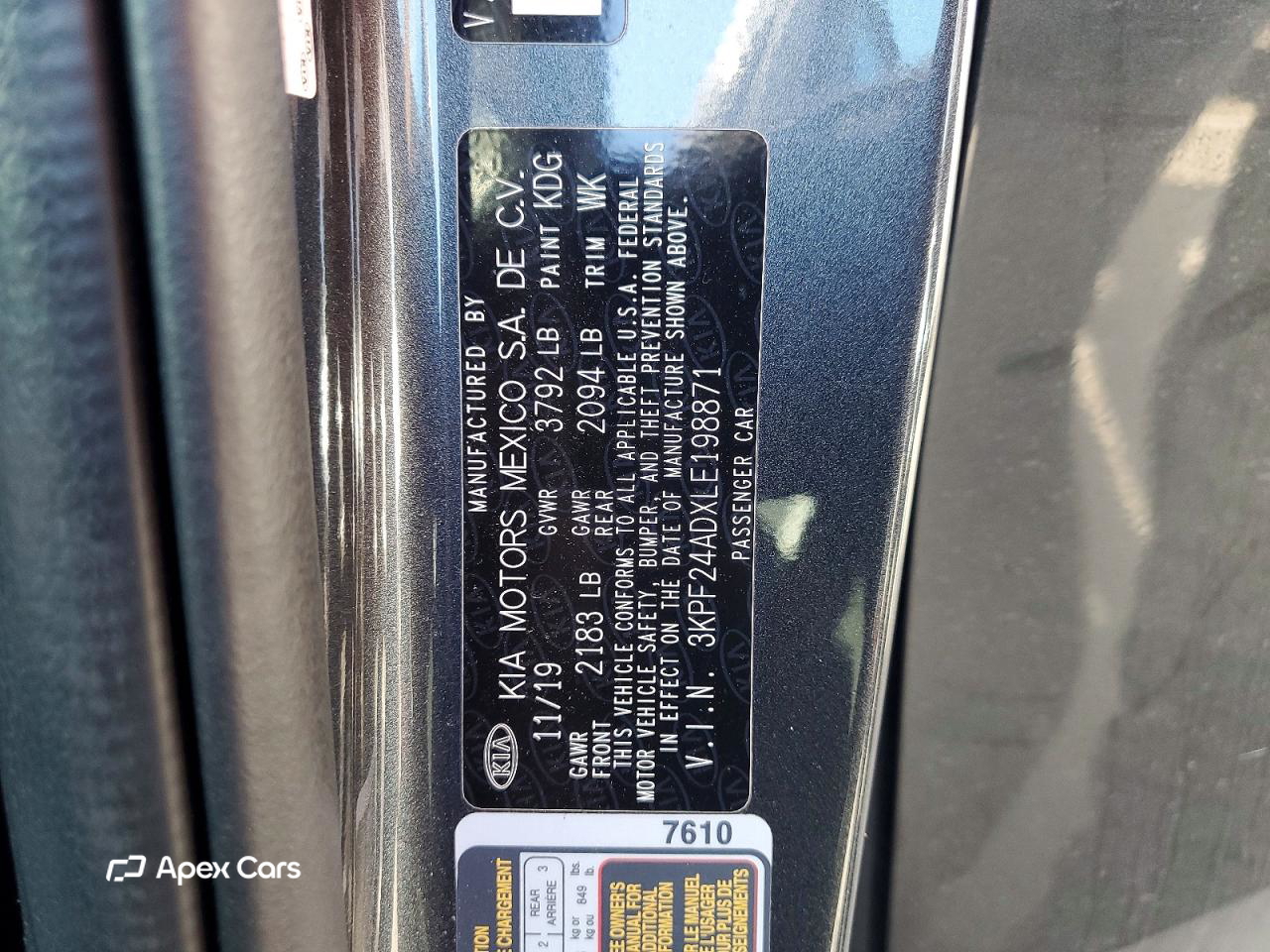 Kia Forte 2020