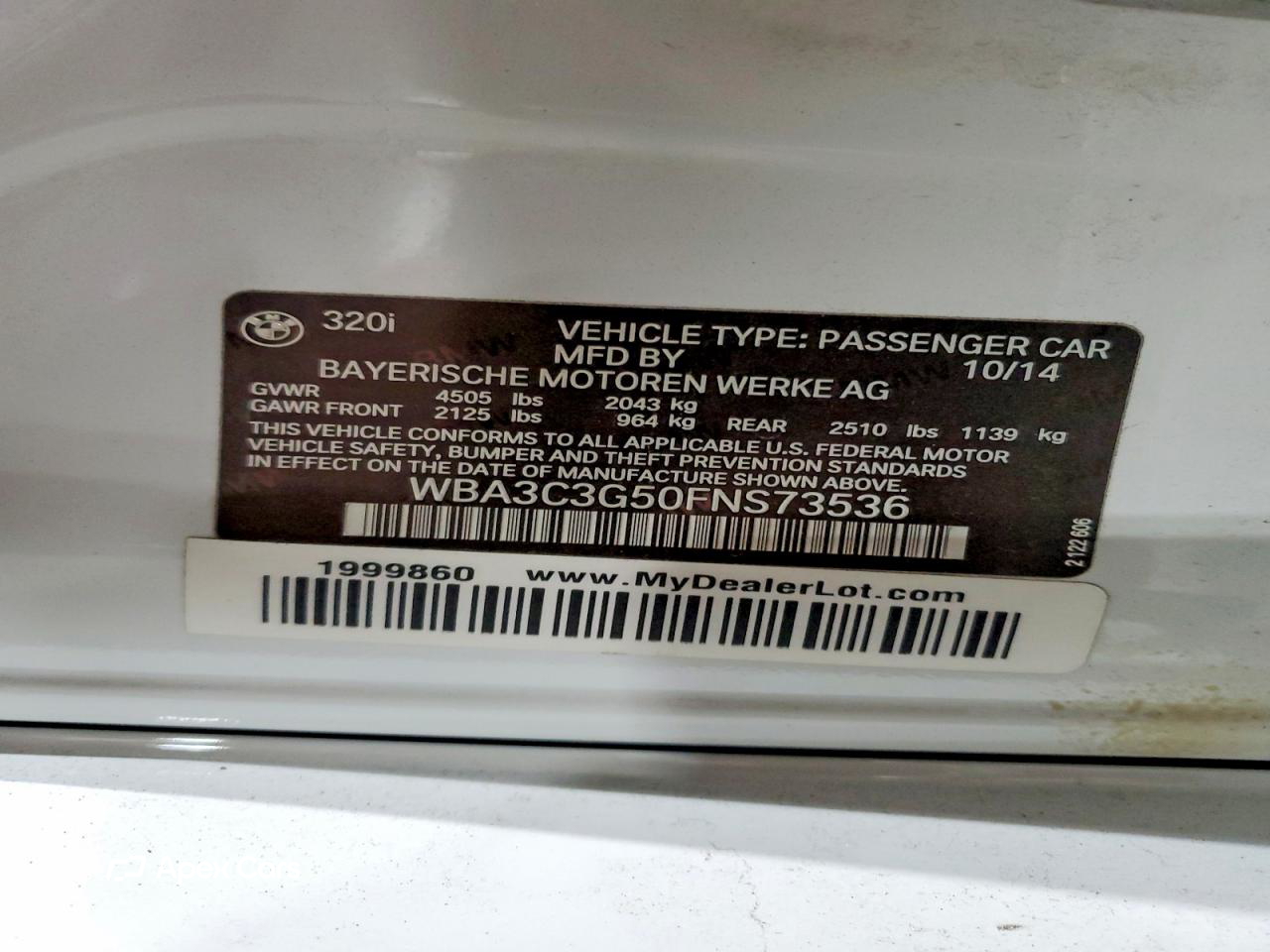 BMW Series 3 2015