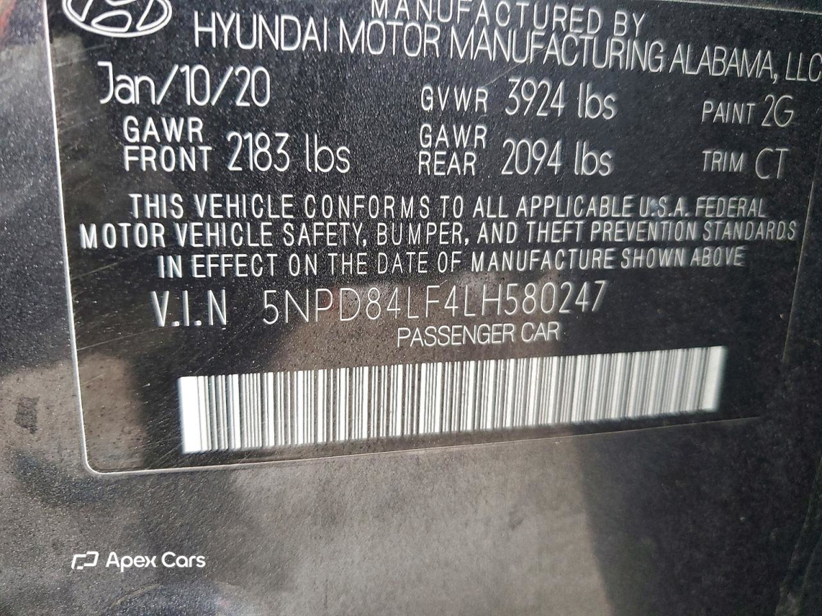 Hyundai Elantra 2020