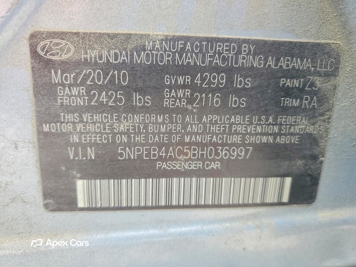 Hyundai Sonata 2011