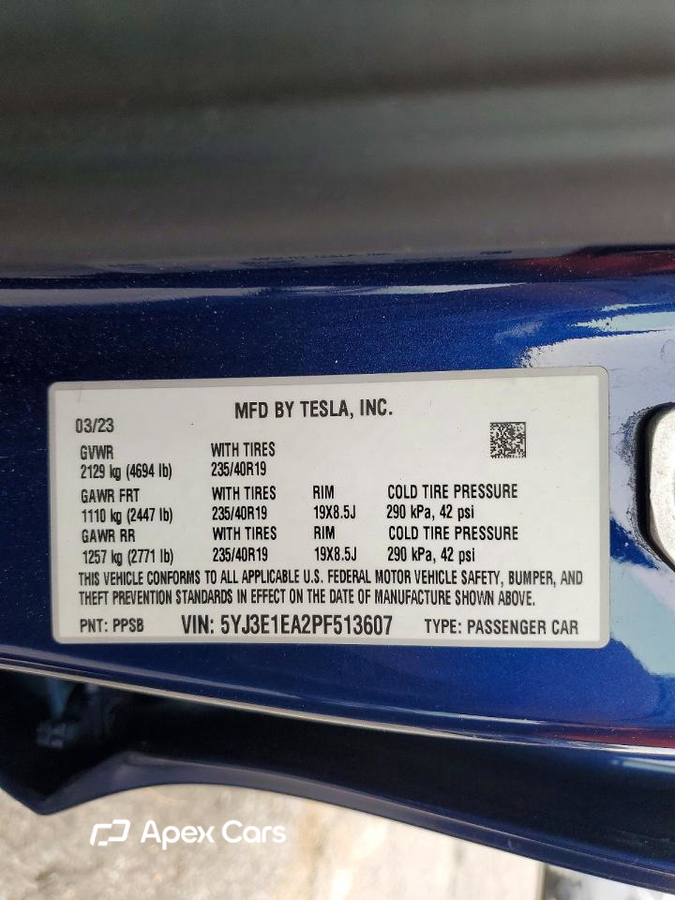 Tesla Model 3 2023