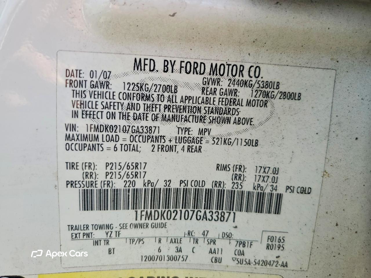 Ford Freestyle 2007