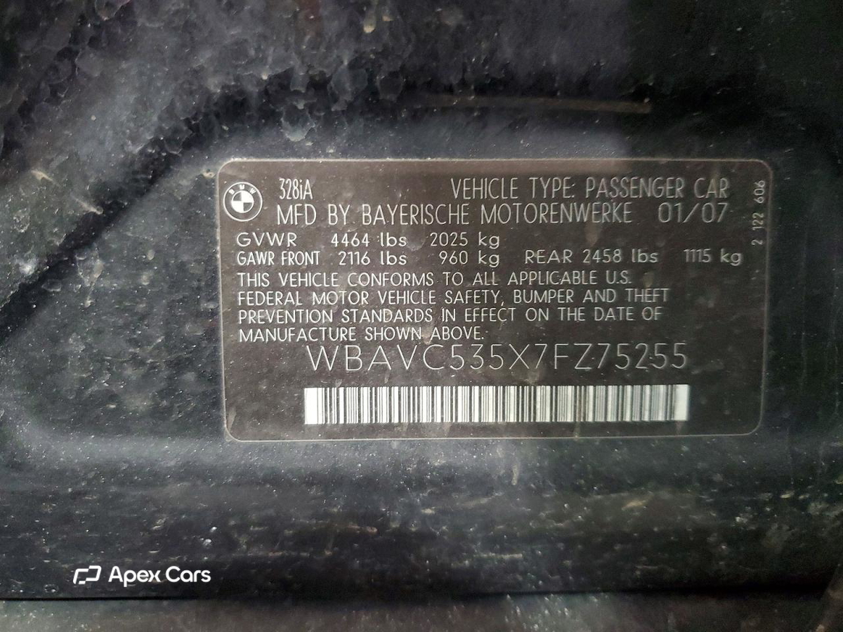 BMW Series 3 2007