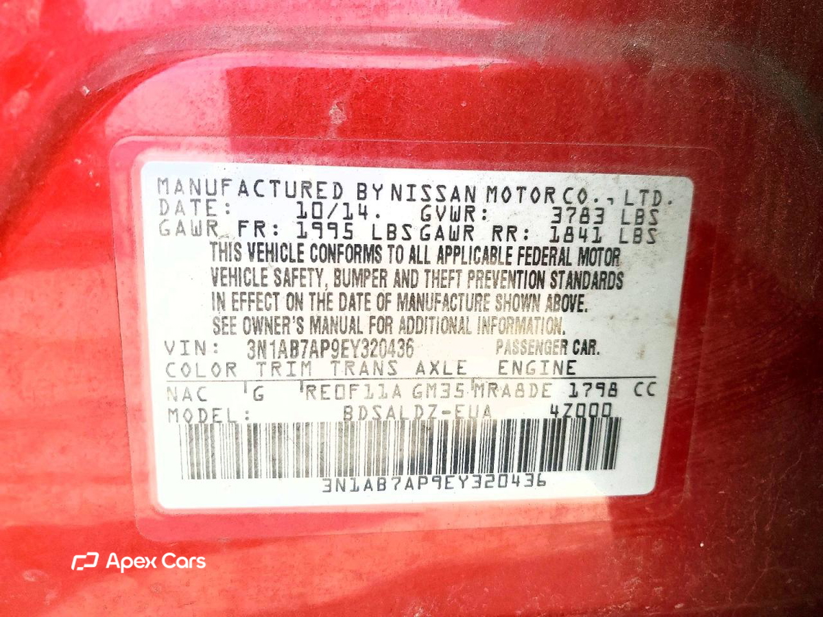 Nissan Sentra 2014
