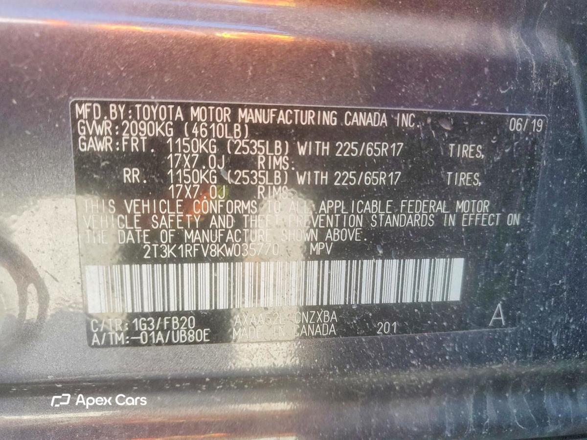 Toyota RAV 4 2019