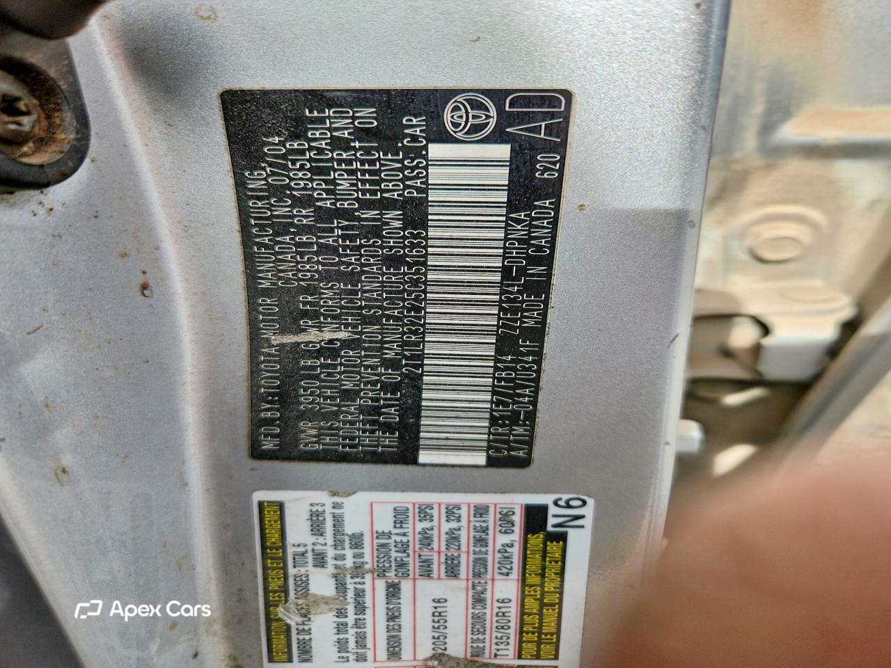 Toyota Matrix 2005