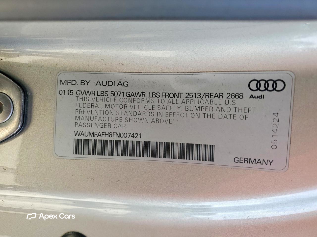 Audi A5 2015
