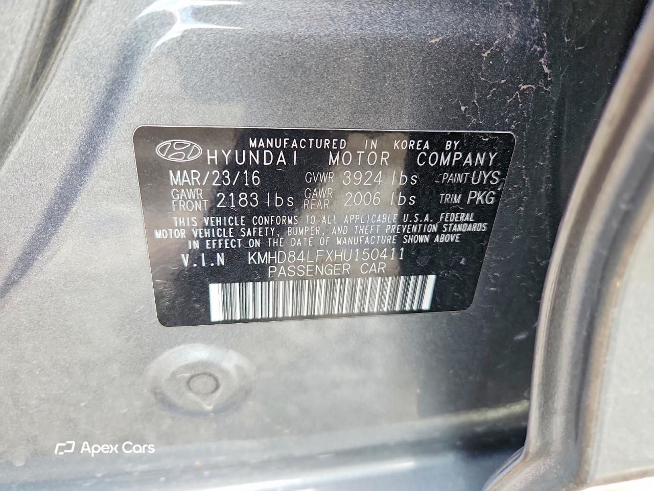 Hyundai Elantra 2017