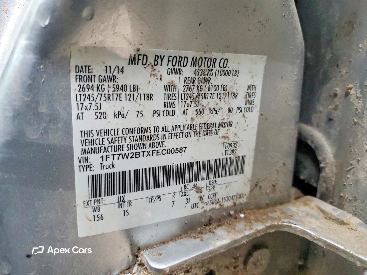 Ford F250 2015