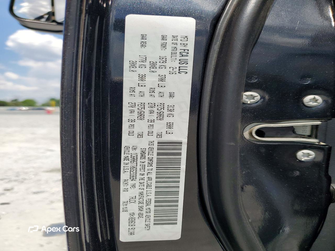 RAM 1500 2016