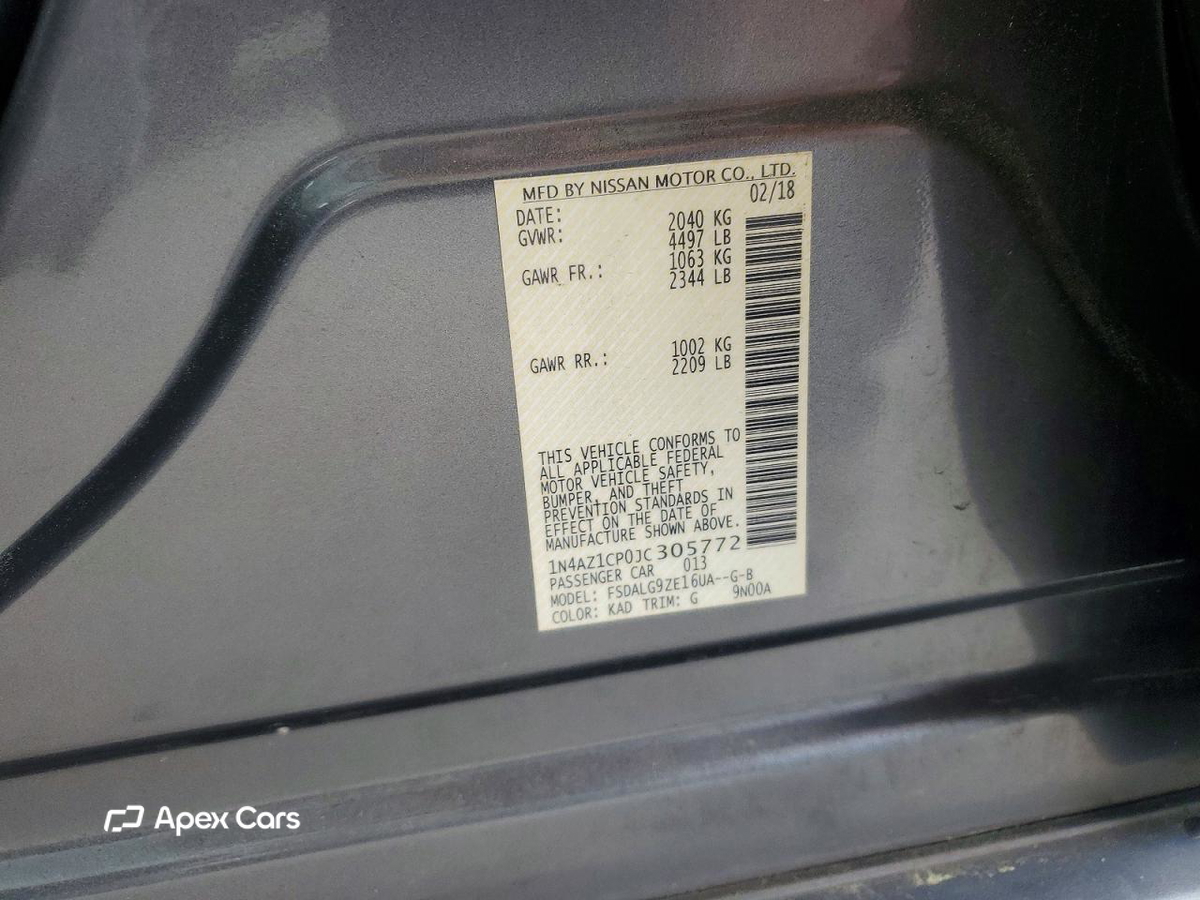 Nissan Leaf 2018