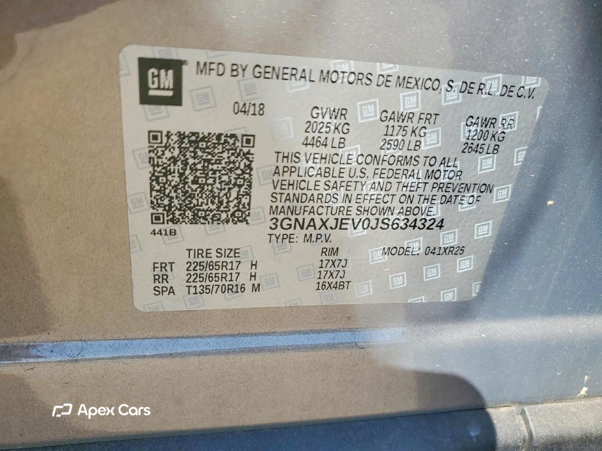 Chevrolet Equinox 2018