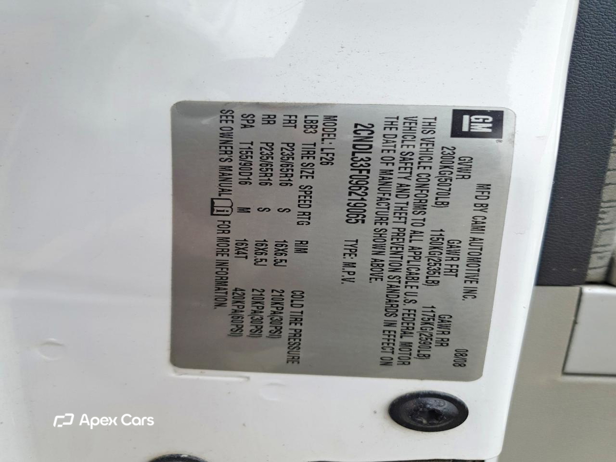 Chevrolet Equinox 2009