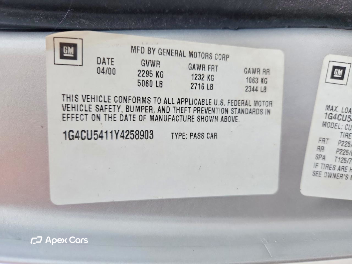 Buick Park Avenue 2000
