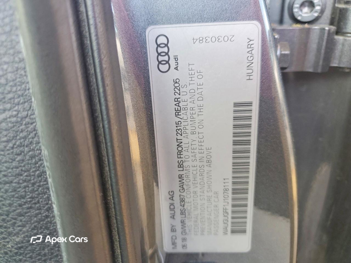 Audi A3 2018