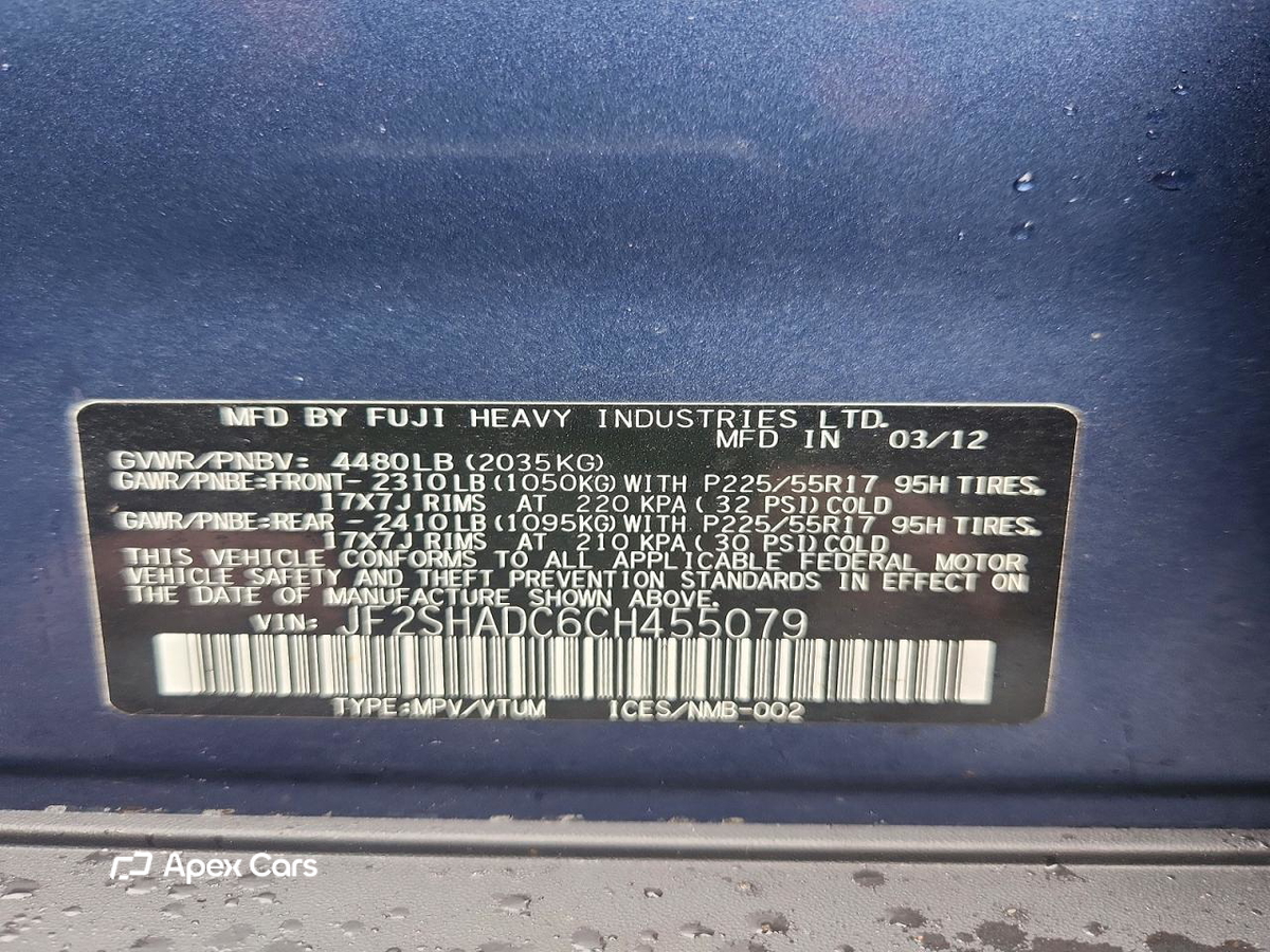 Subaru Forester 2012