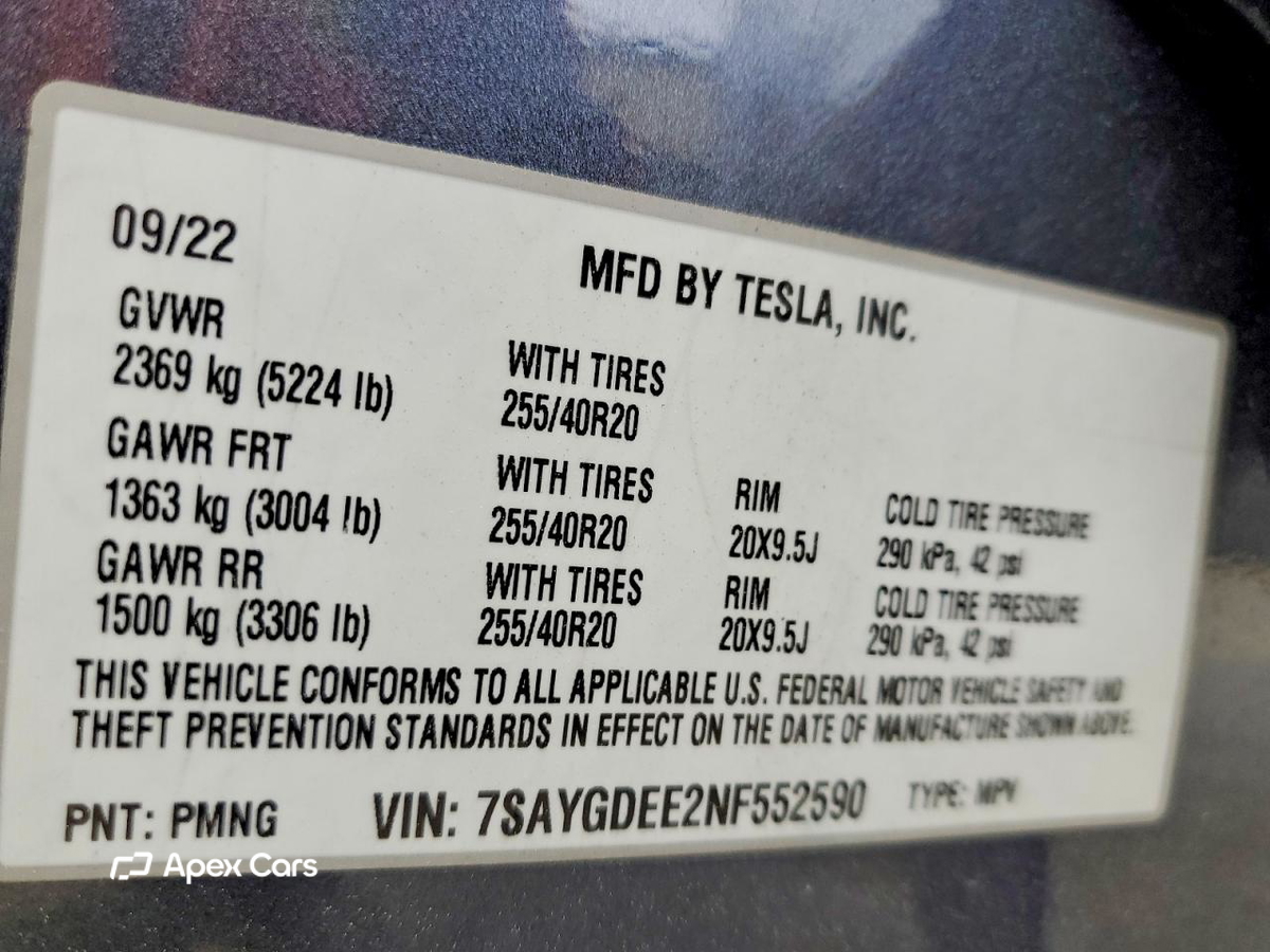 Tesla Model Y 2022