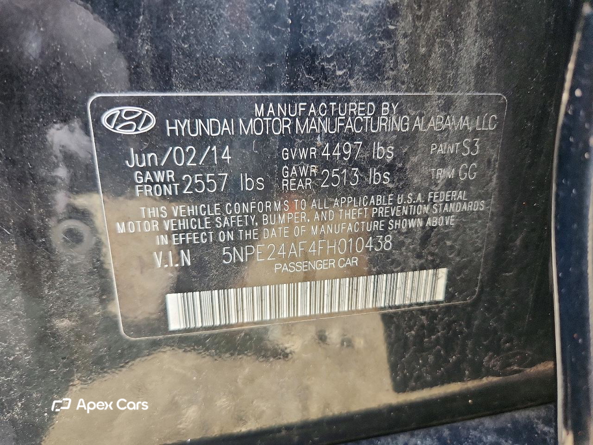 Hyundai Sonata 2015