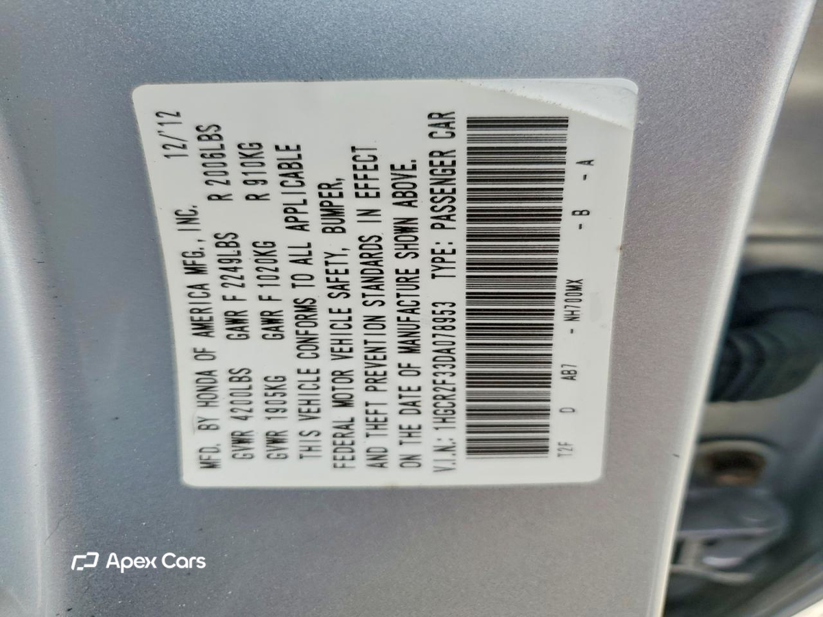 Honda Accord 2013