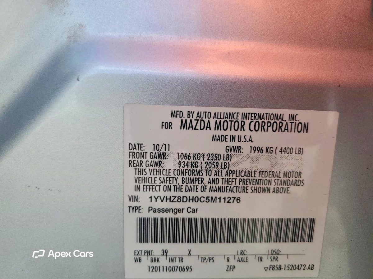 Mazda 6 2012