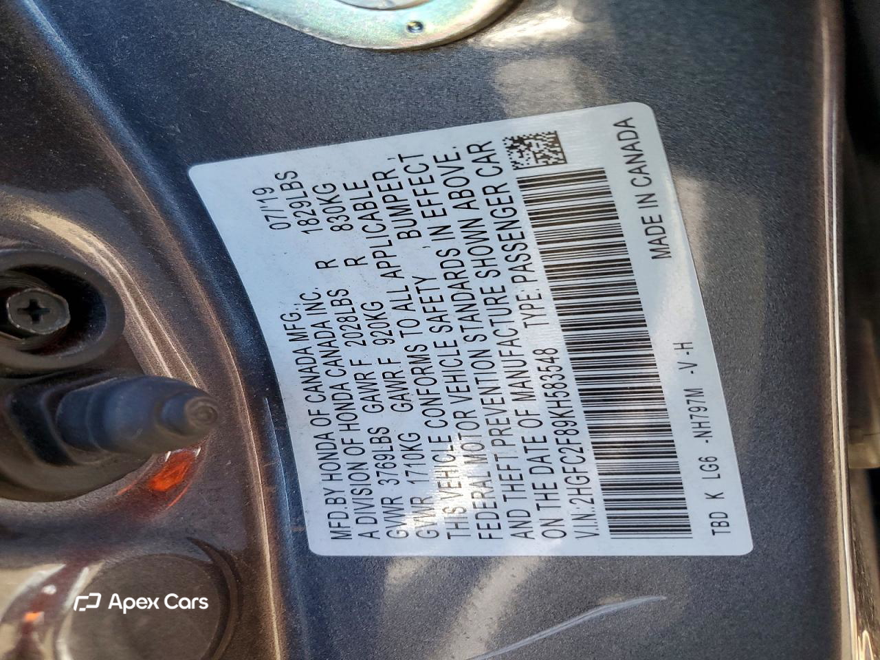 Honda Civic 2019