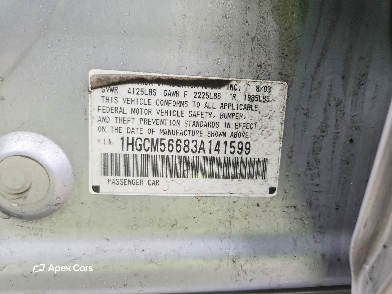 Honda Accord 2003